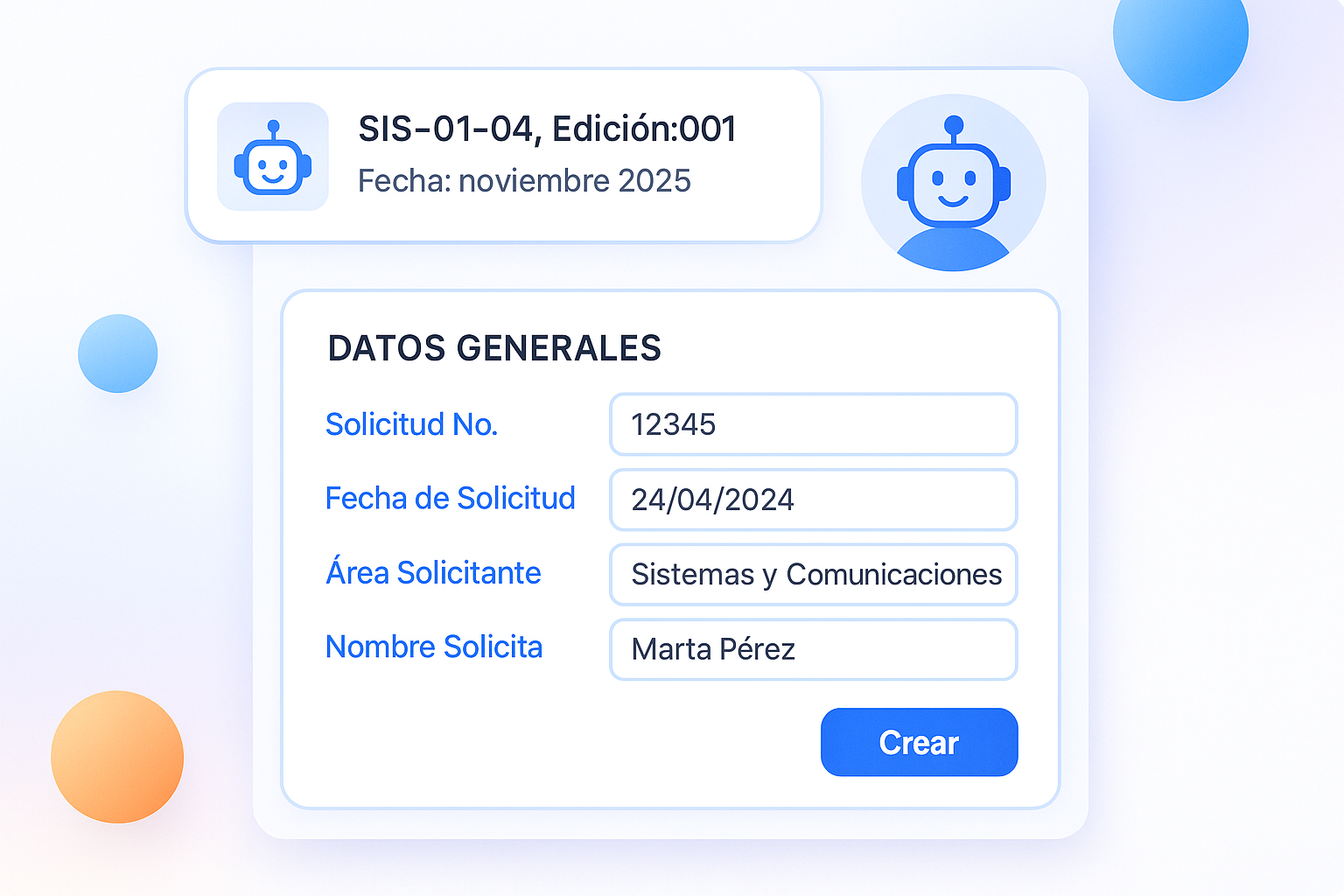 Project SOLICITUD DE MANTENIMIENTO TECNOLGICO