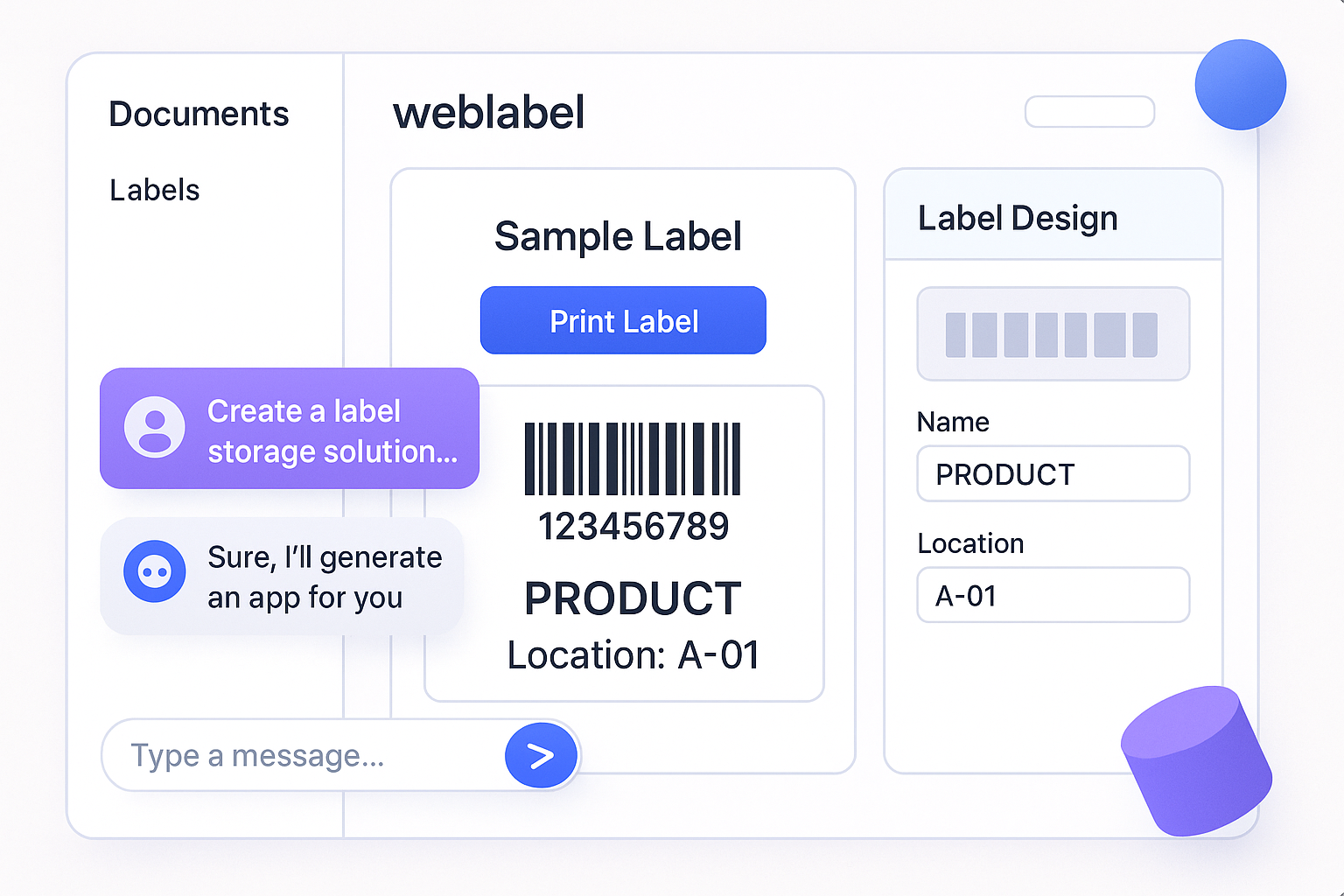 Project weblabel