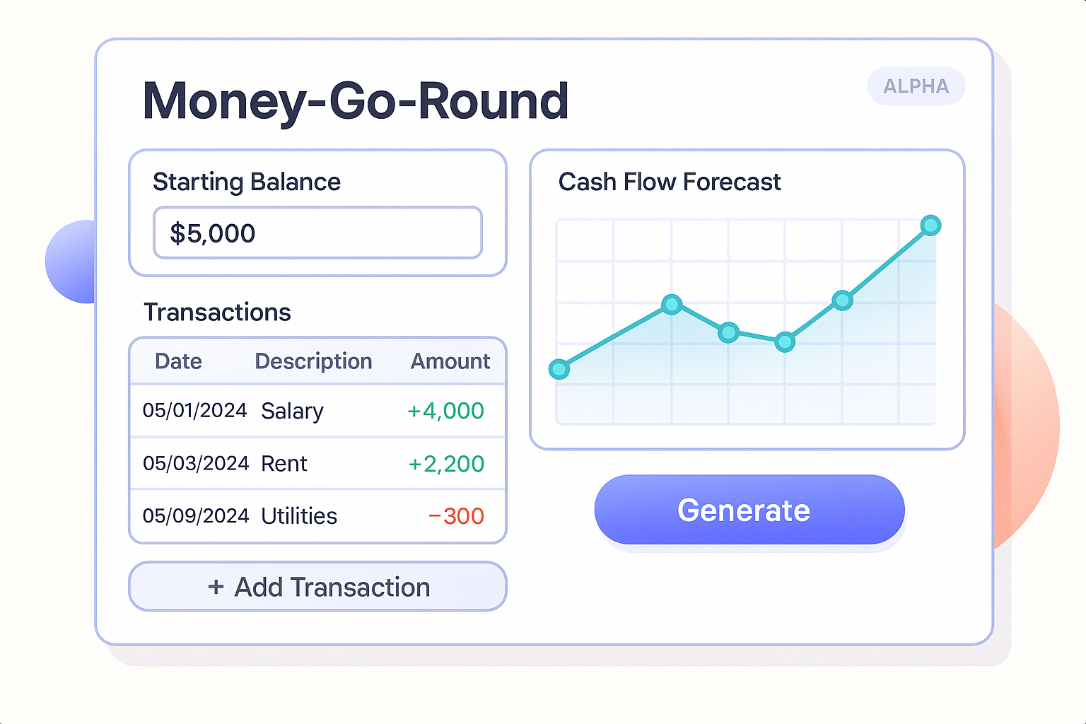 Project Money-Go-Round