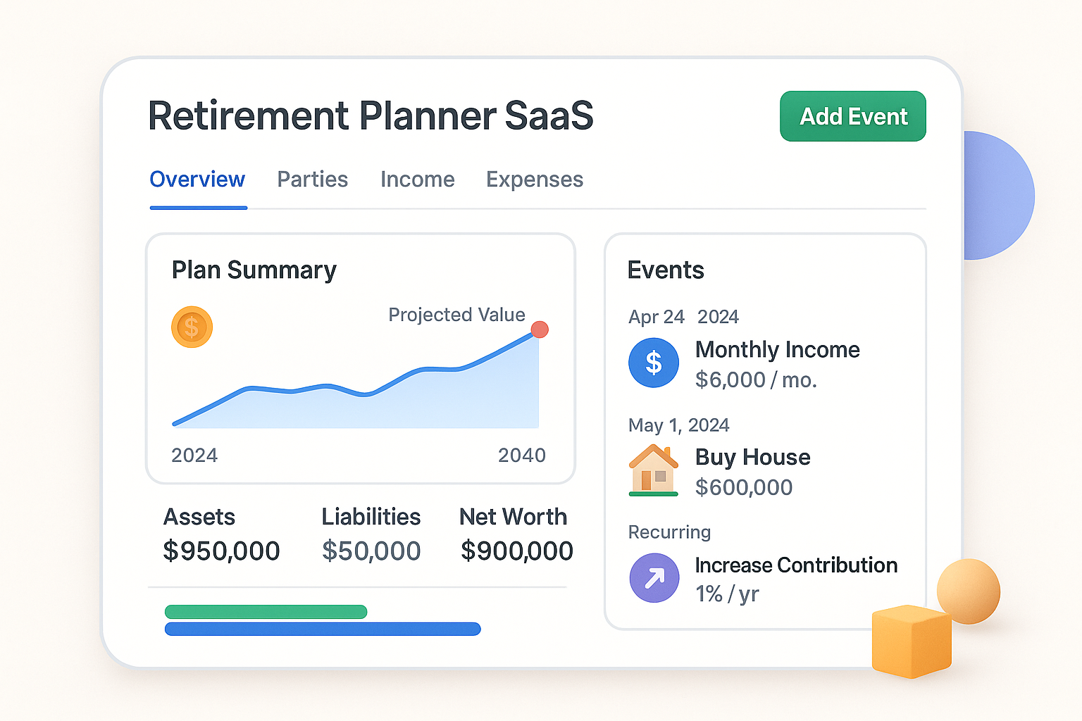 Retirement Planner SaaS