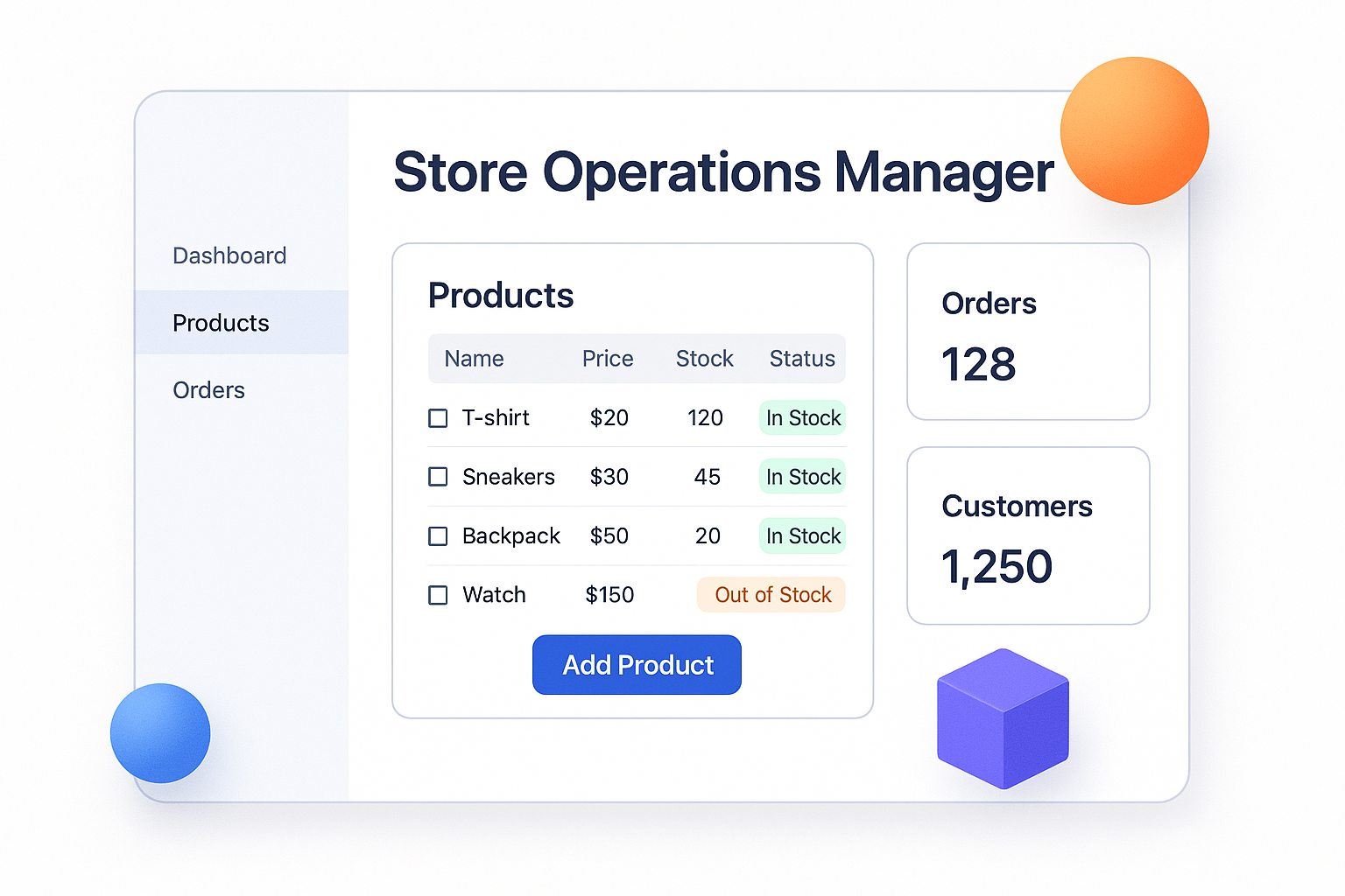 Store Operations Manager