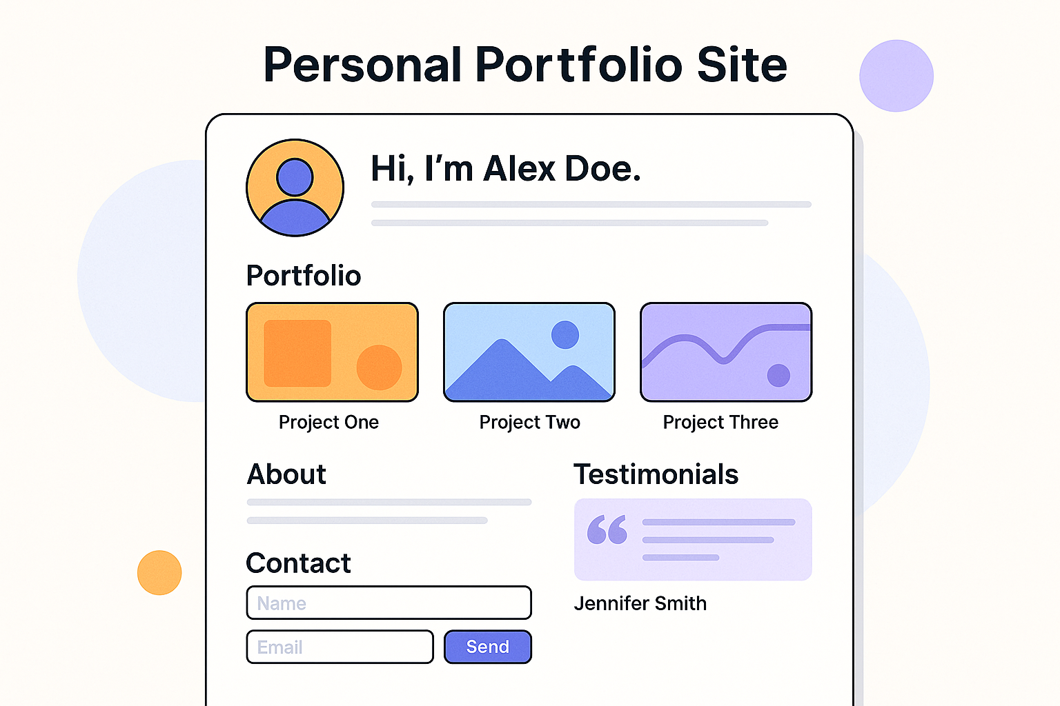 Personal Portfolio Site