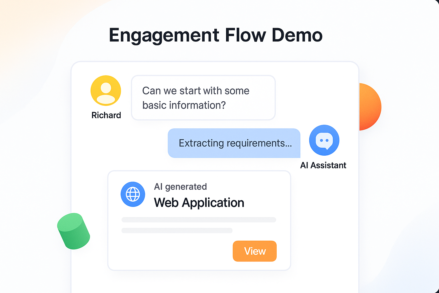 Engagement Flow Demo