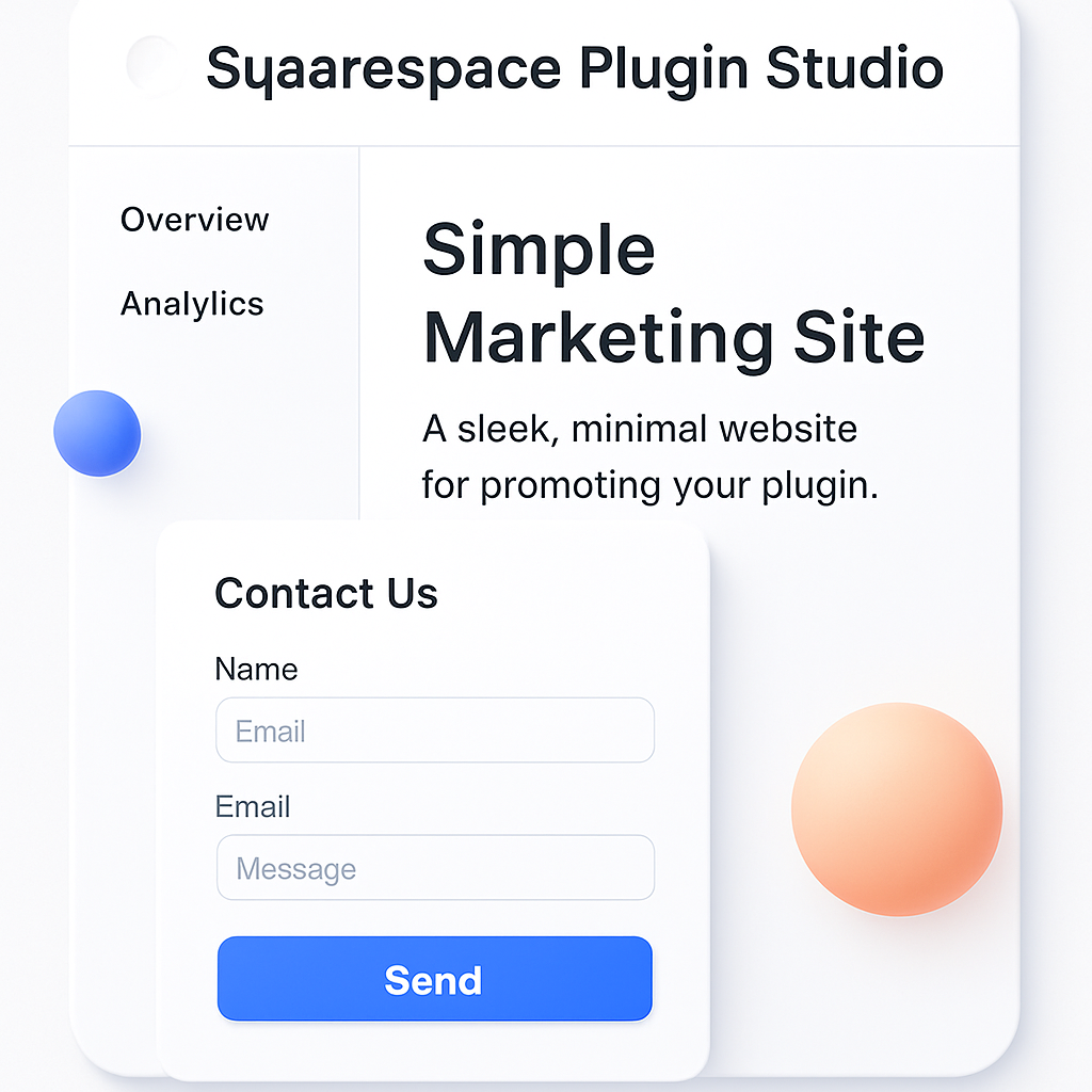 Squarespace Plugin Studio