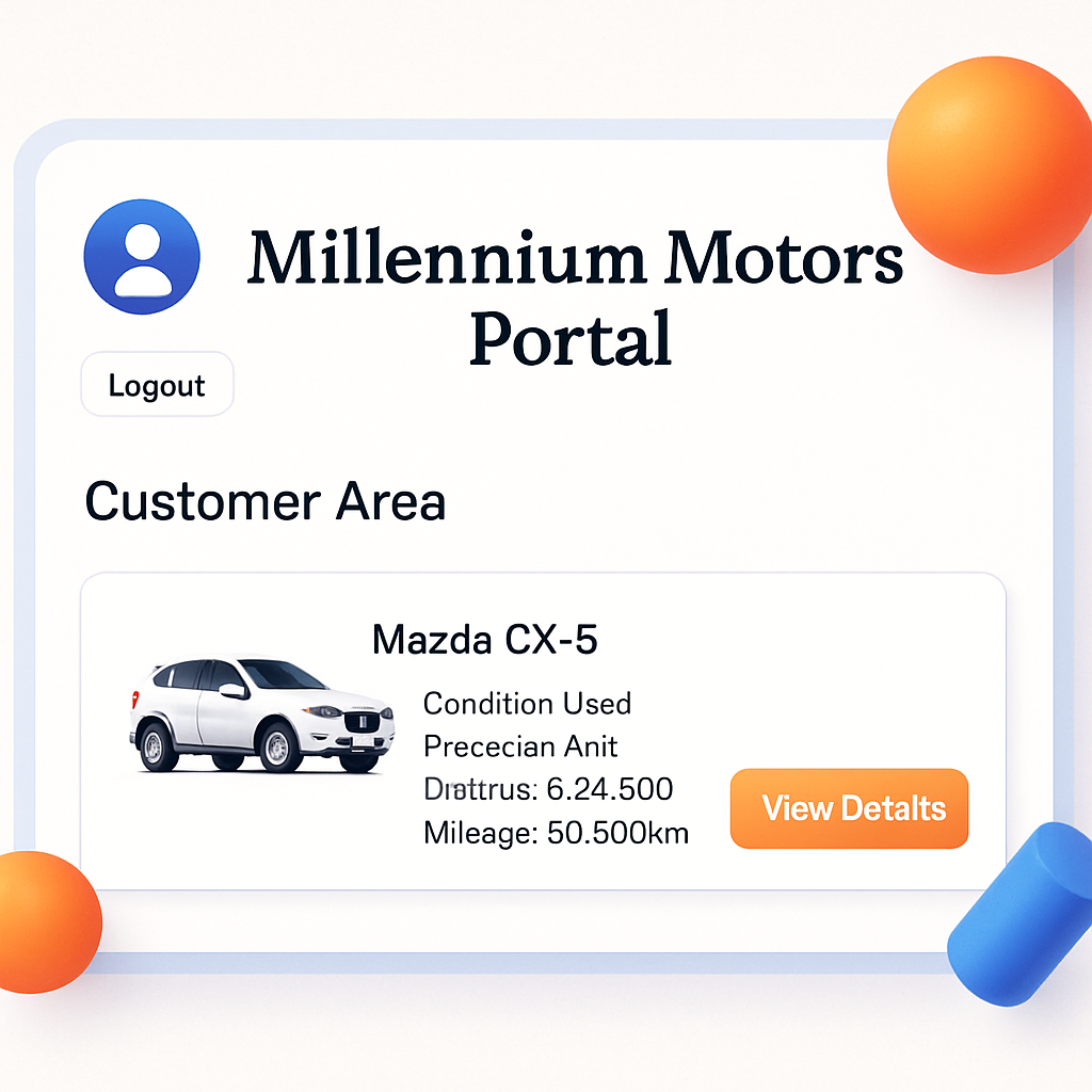 Millennium Motors Portal