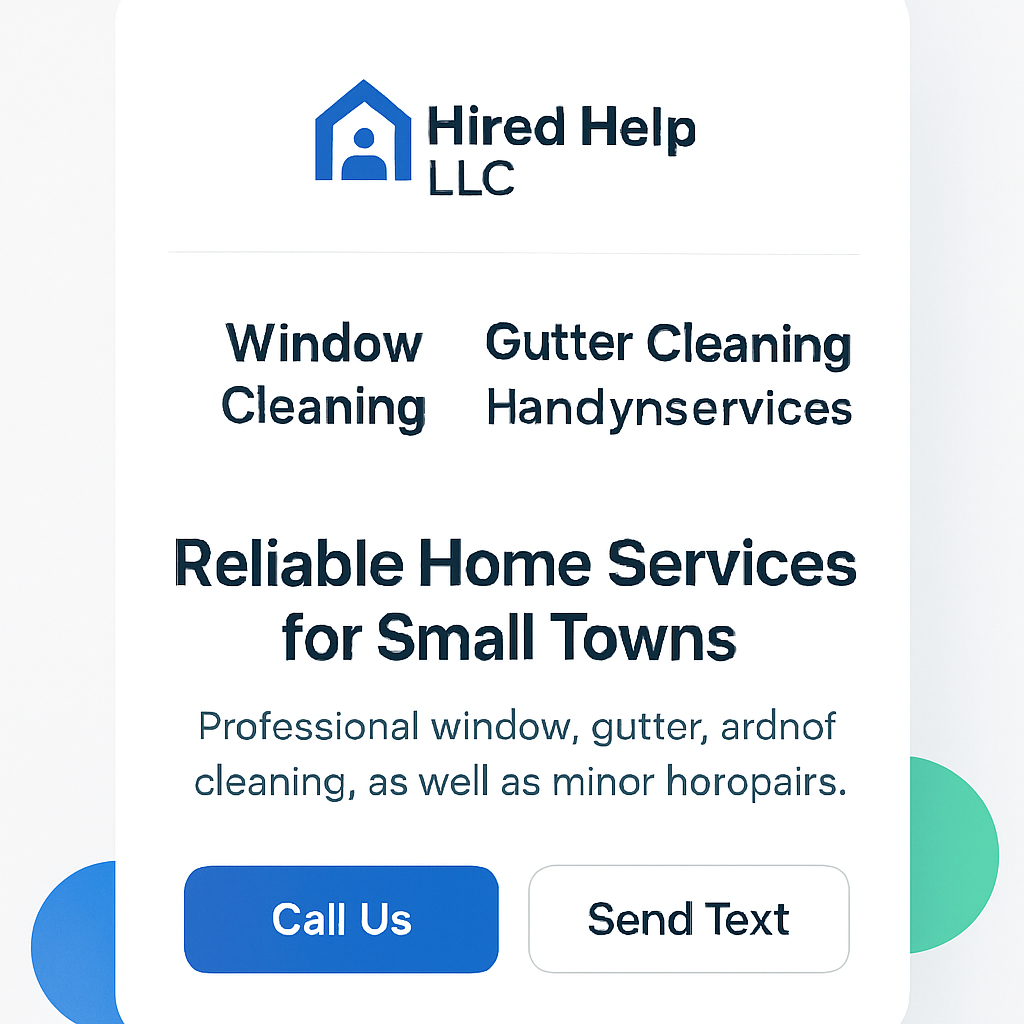 Hired Help Local Website