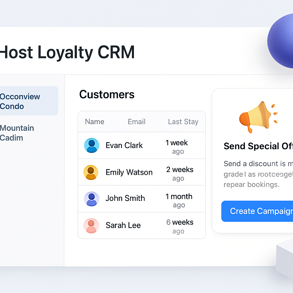Host Loyalty CRM
