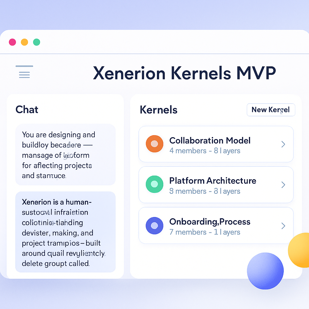 Xenerion Kernels MVP