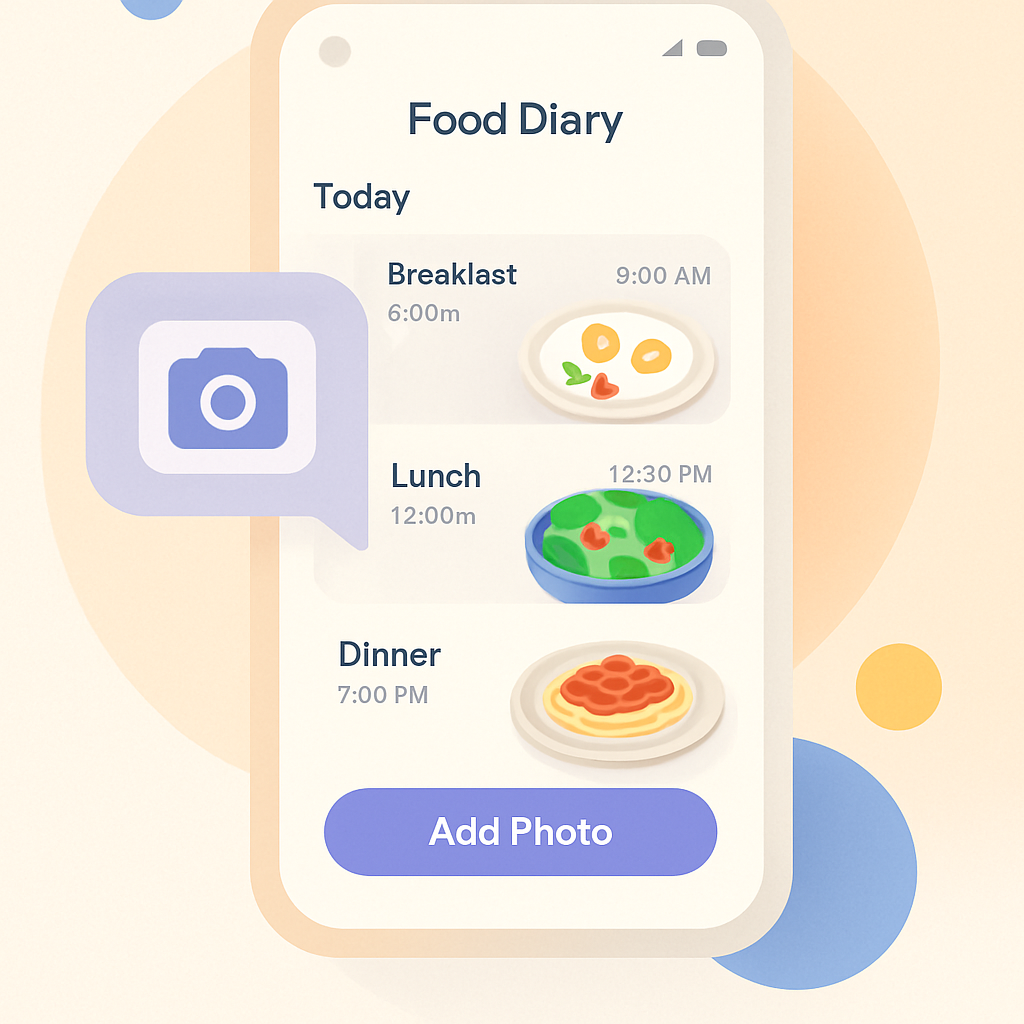 Food Diary Flutter App