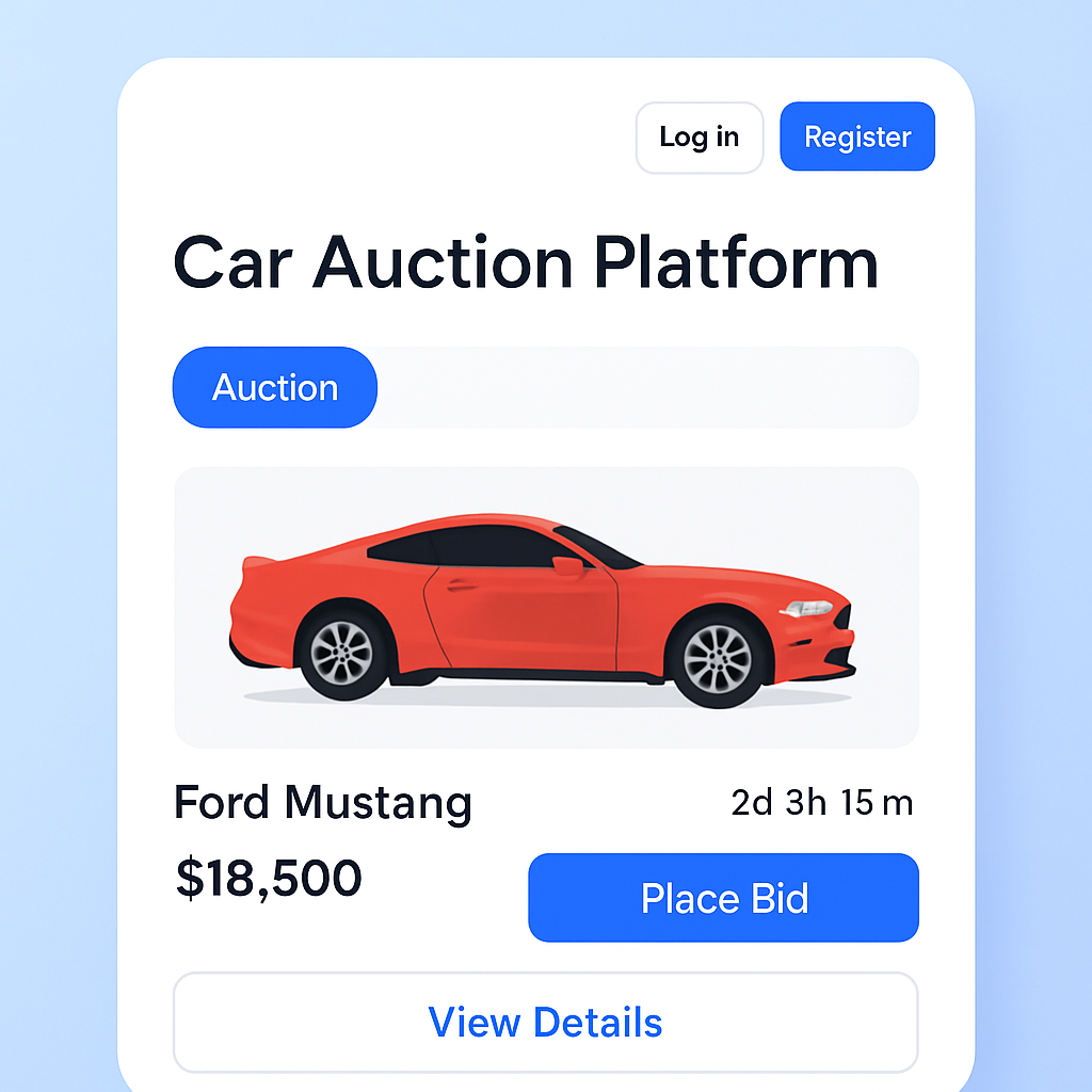Car Auction Platform