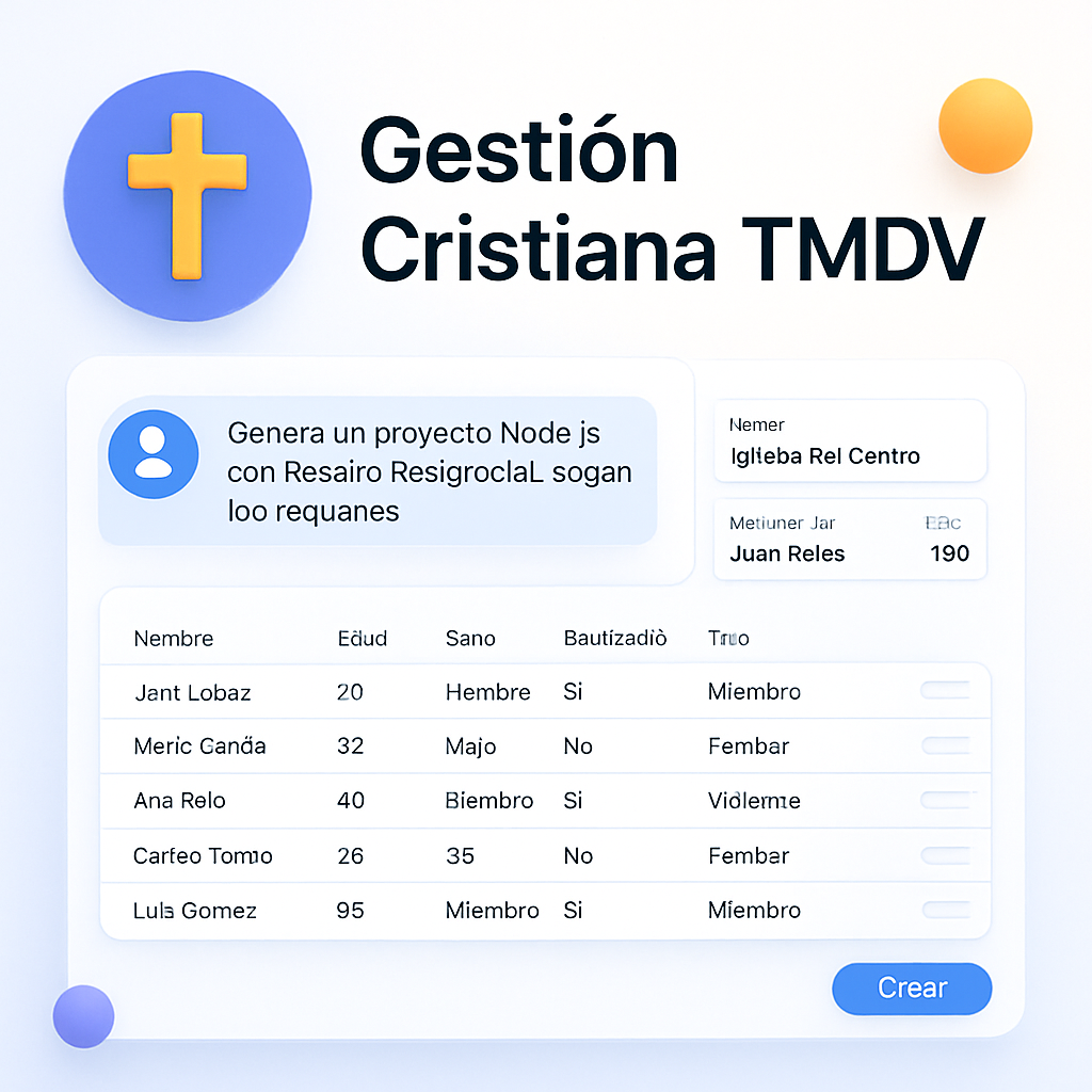 Gestion Cristiana TMDV