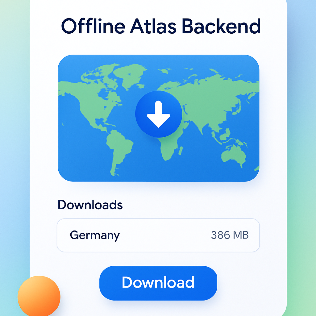 Offline Atlas Backend