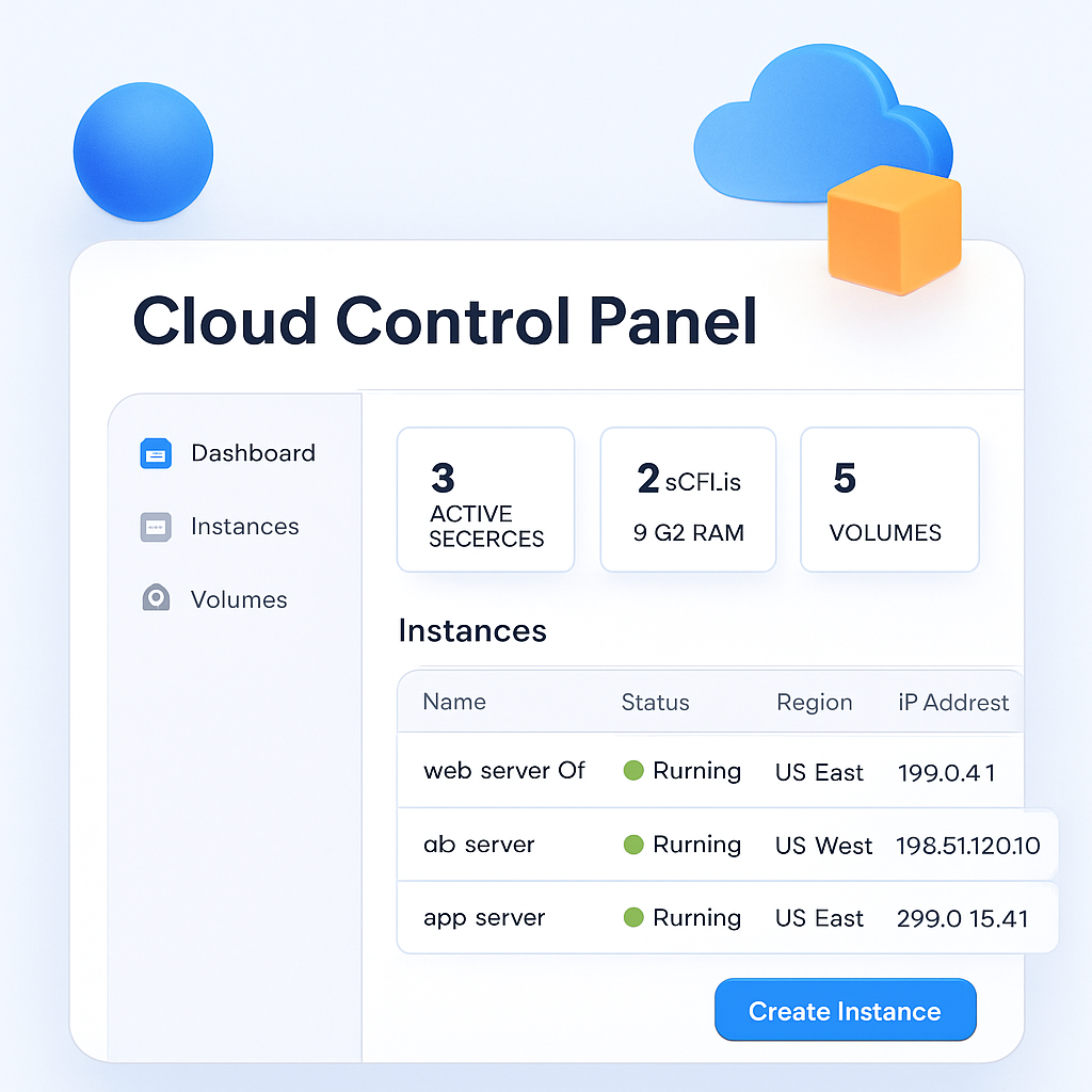 Cloud Control Panel