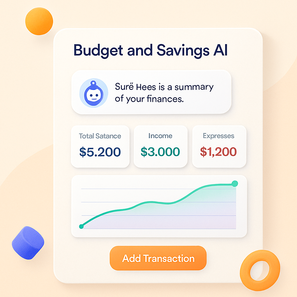 Budget and Savings AI