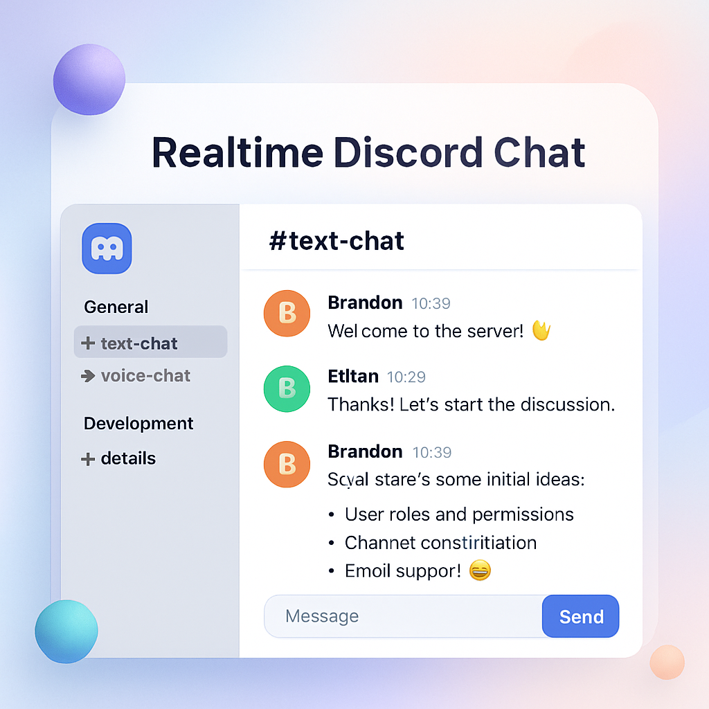 Realtime Discord Chat