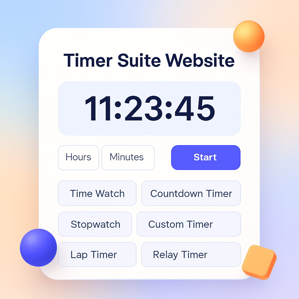 Timer Suite Website