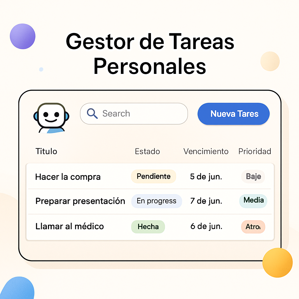 Gestor de Tareas Personales