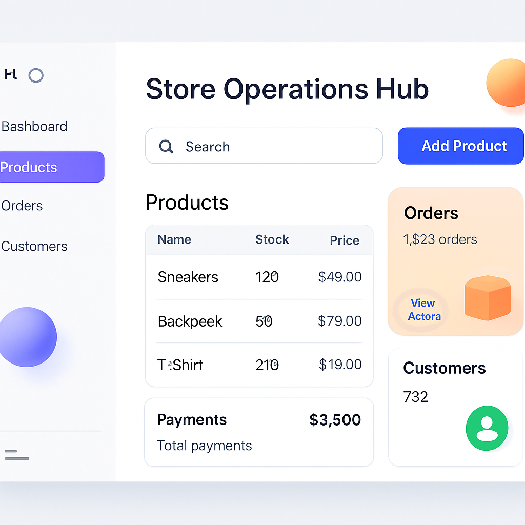Store Operations Hub