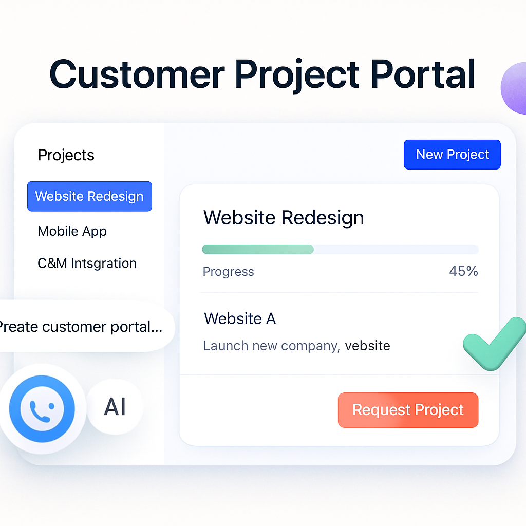 Customer Project Portal