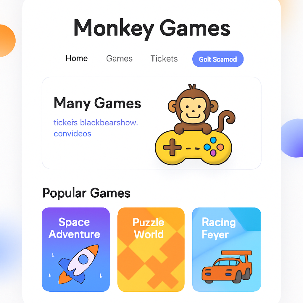 Monkey Games