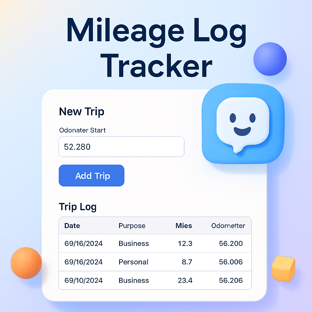 Mileage Log Tracker
