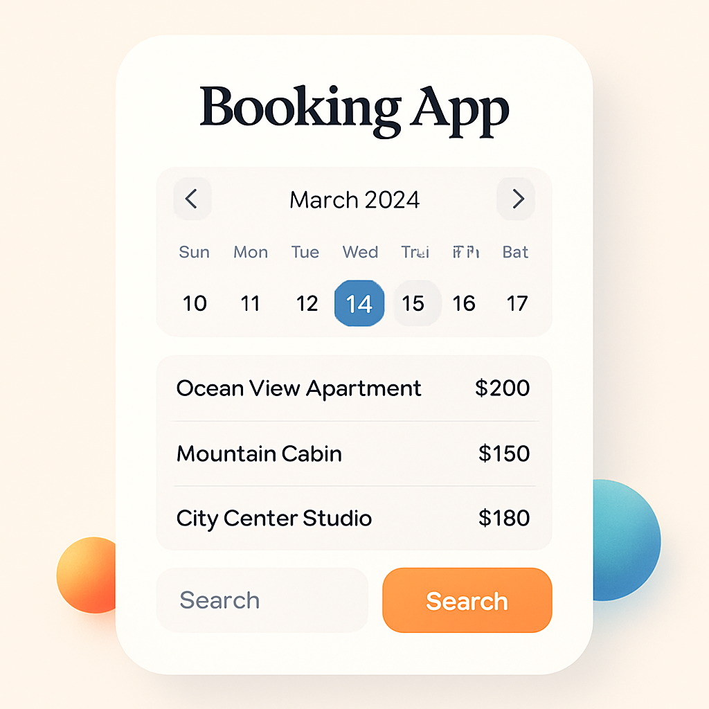 Booking App