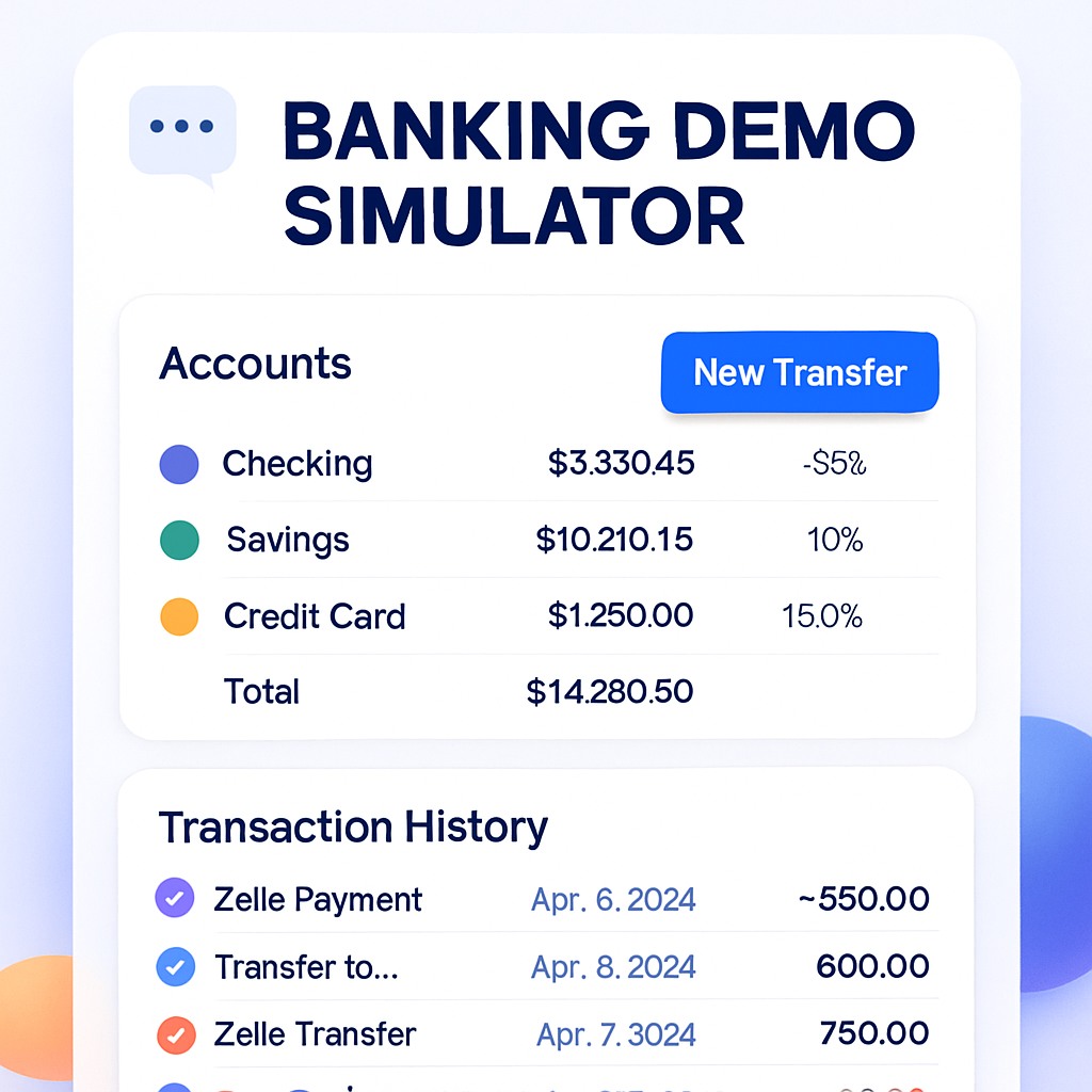 Banking Demo Simulator