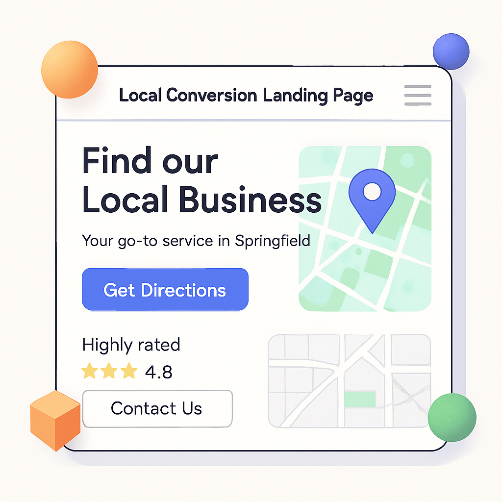 Local Conversion Landing Page