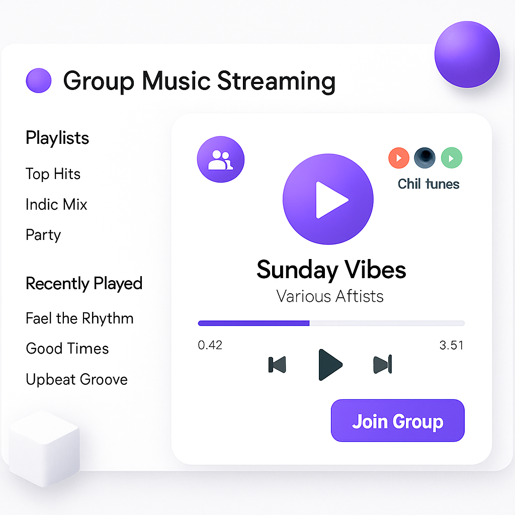 Group Music Streaming