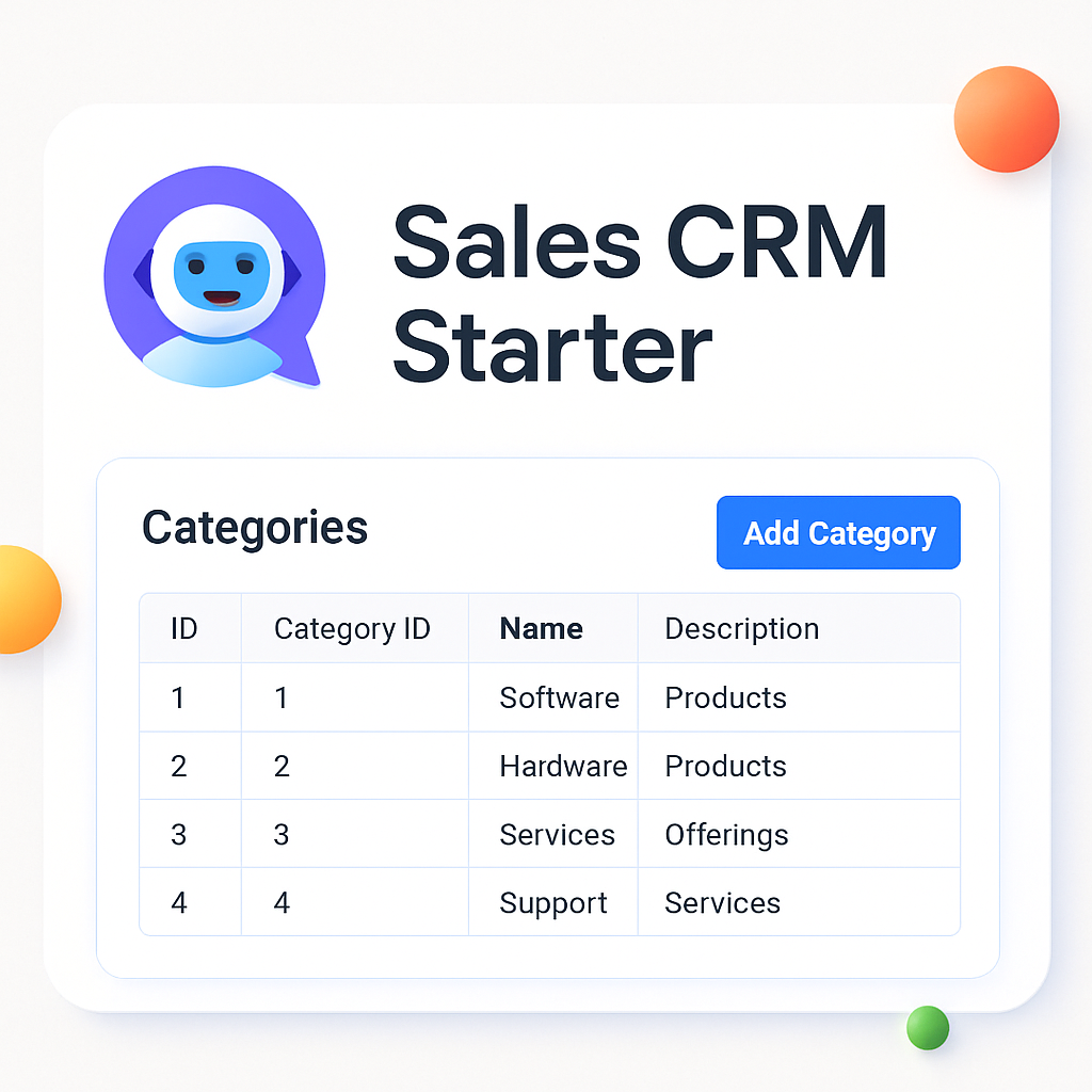Sales CRM Starter