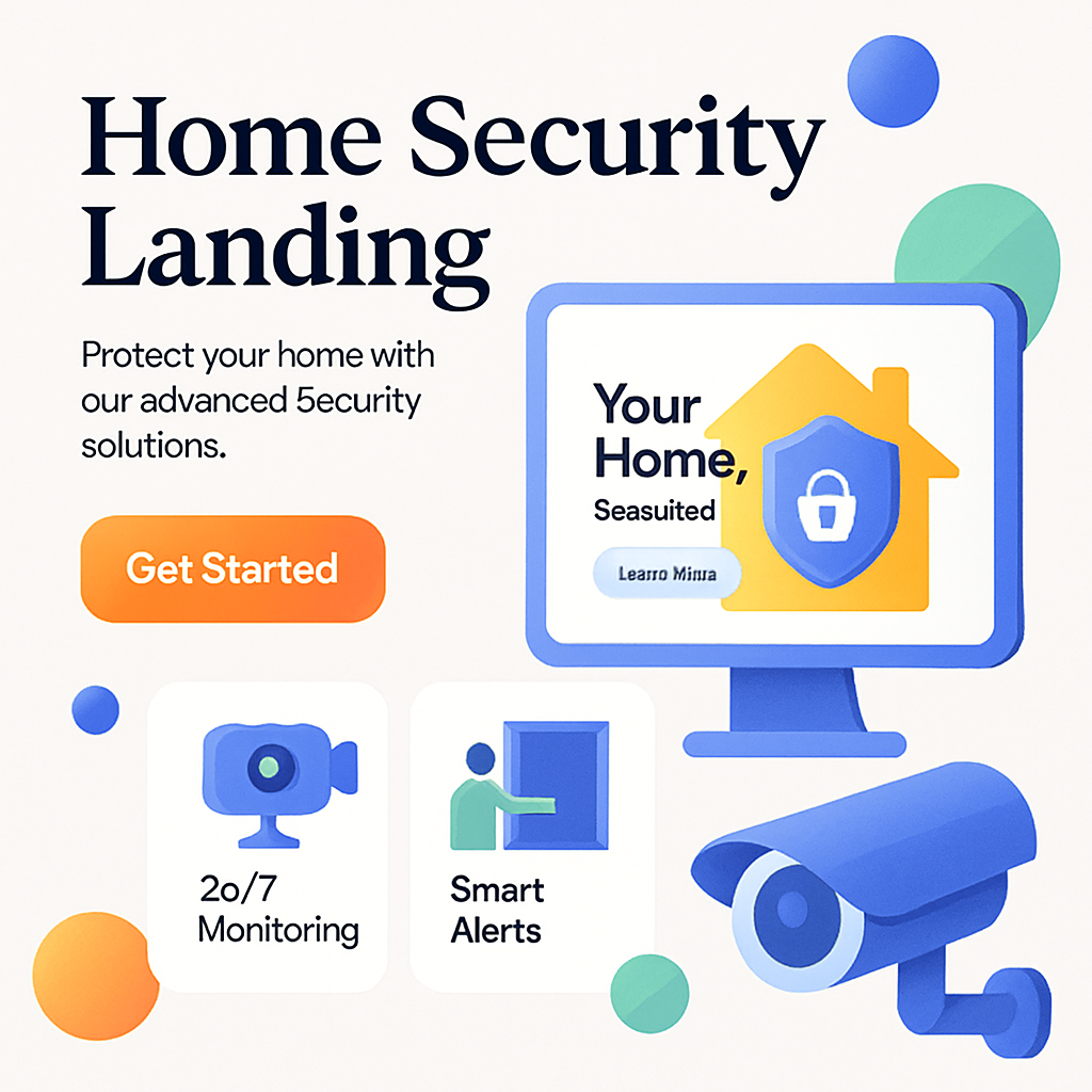 Home Security Landing
