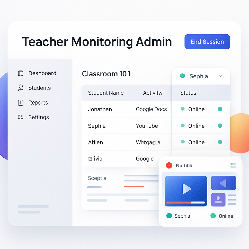Teacher Monitoring Admin 