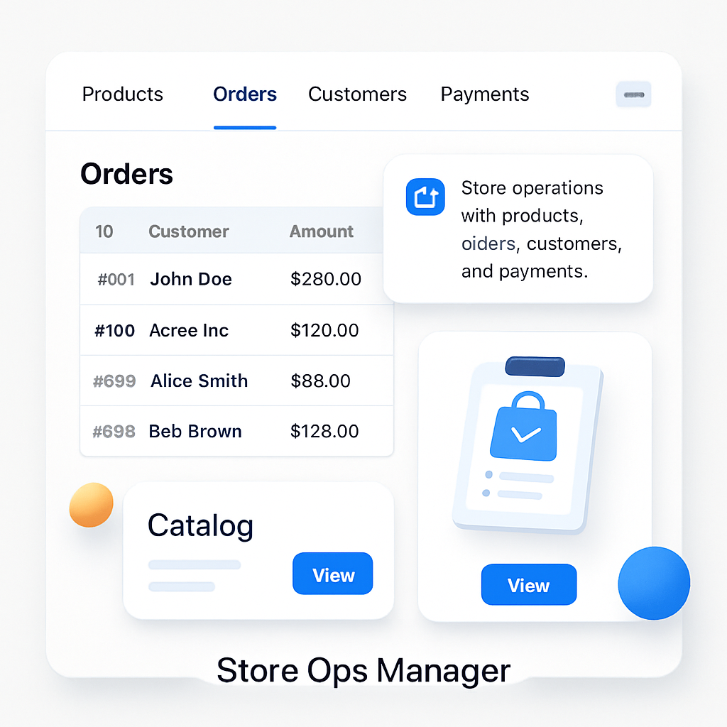 Store Ops Manager