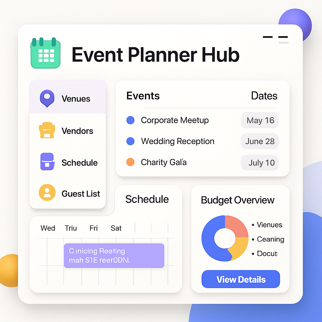 Event Planner Hub