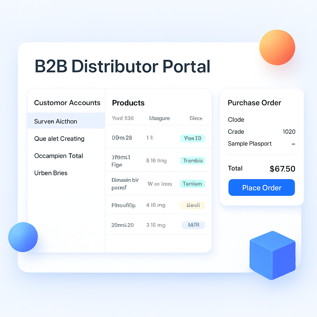 B2B Distributor Portal