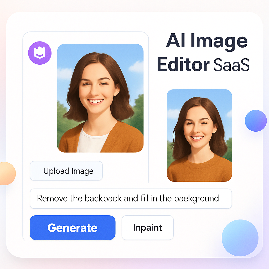 AI Image Editor SaaS