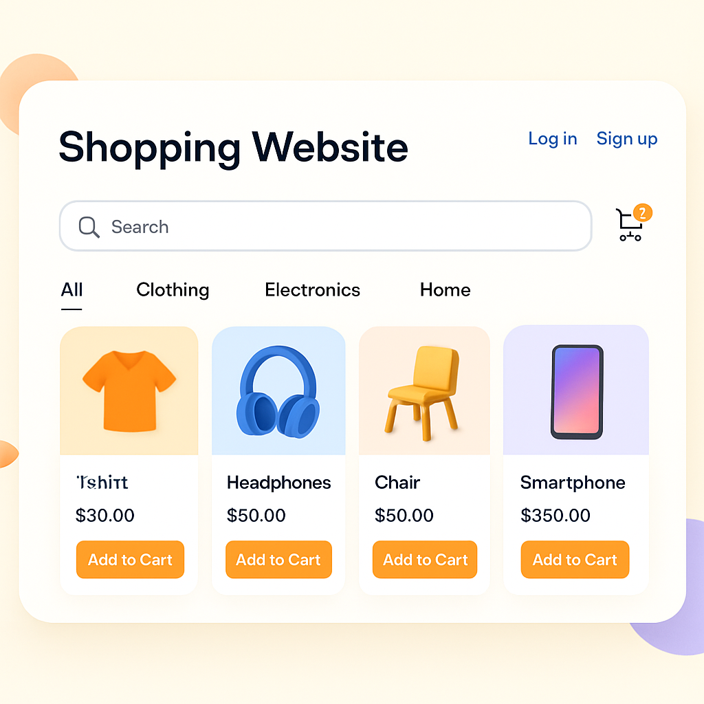 Shopping Website
