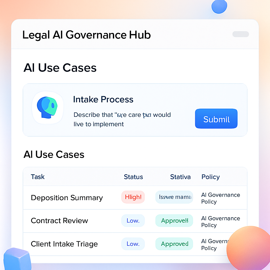 Legal AI Governance Hub