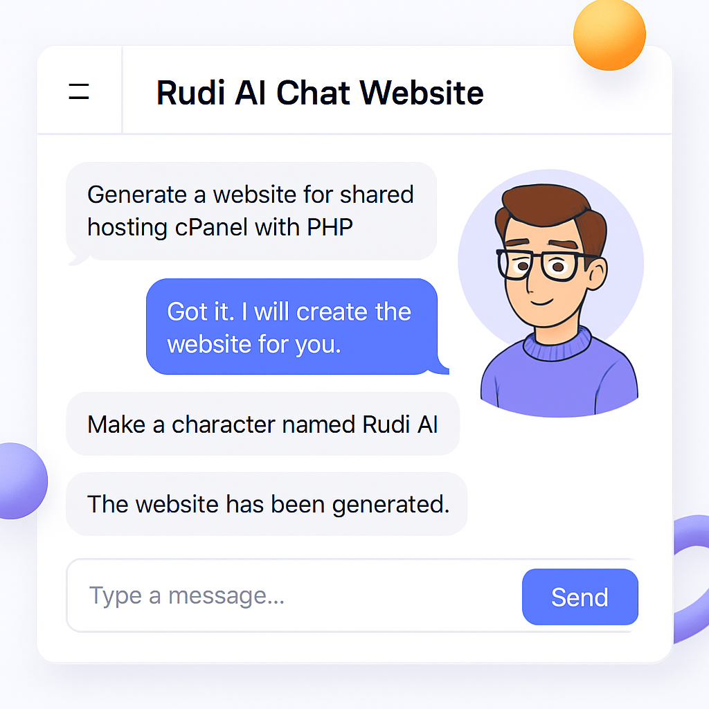 Rudi AI Chat Website