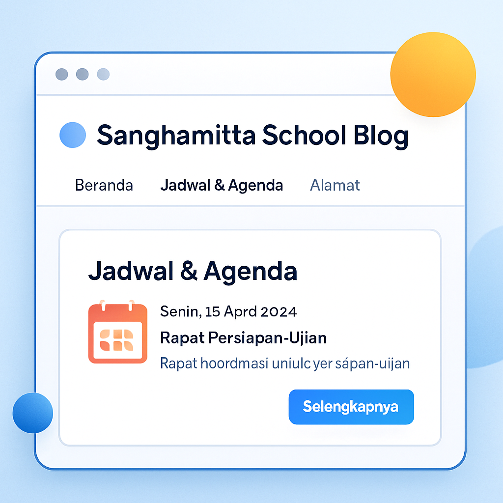 Sanghamitta School Blog