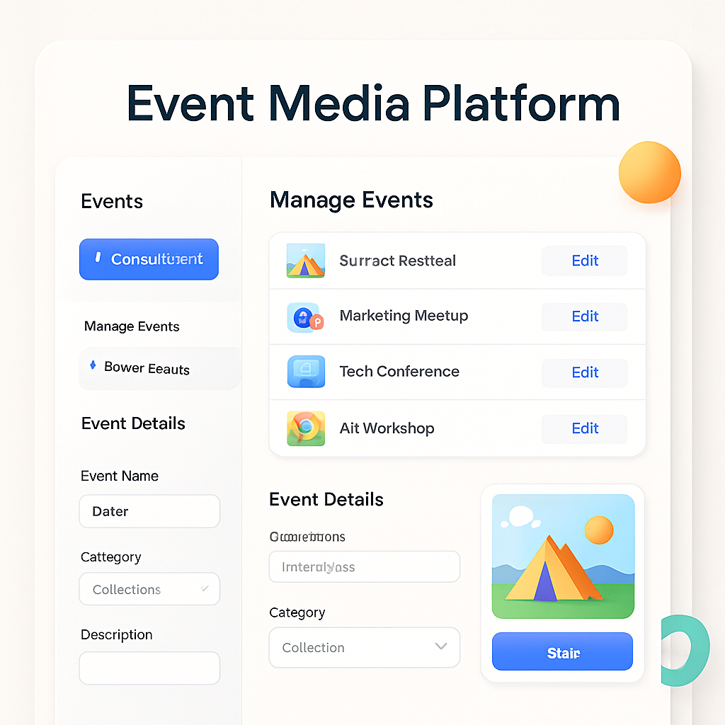 Event Media Platform