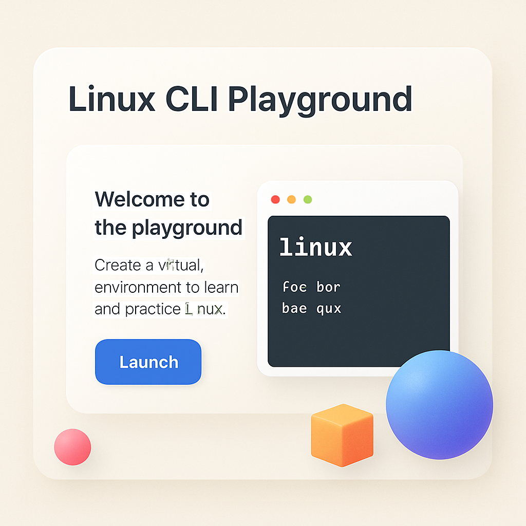 Linux CLI Playground