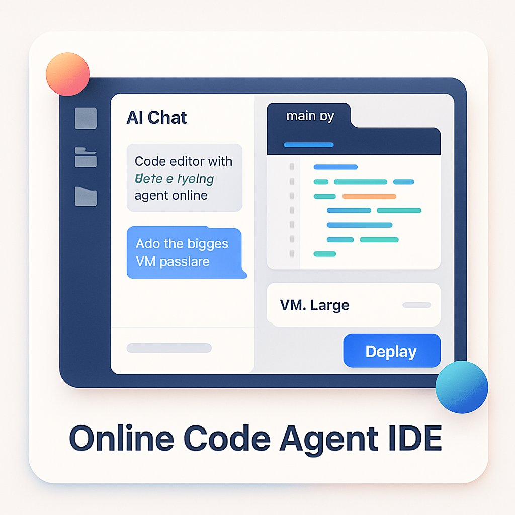 Online Code Agent IDE