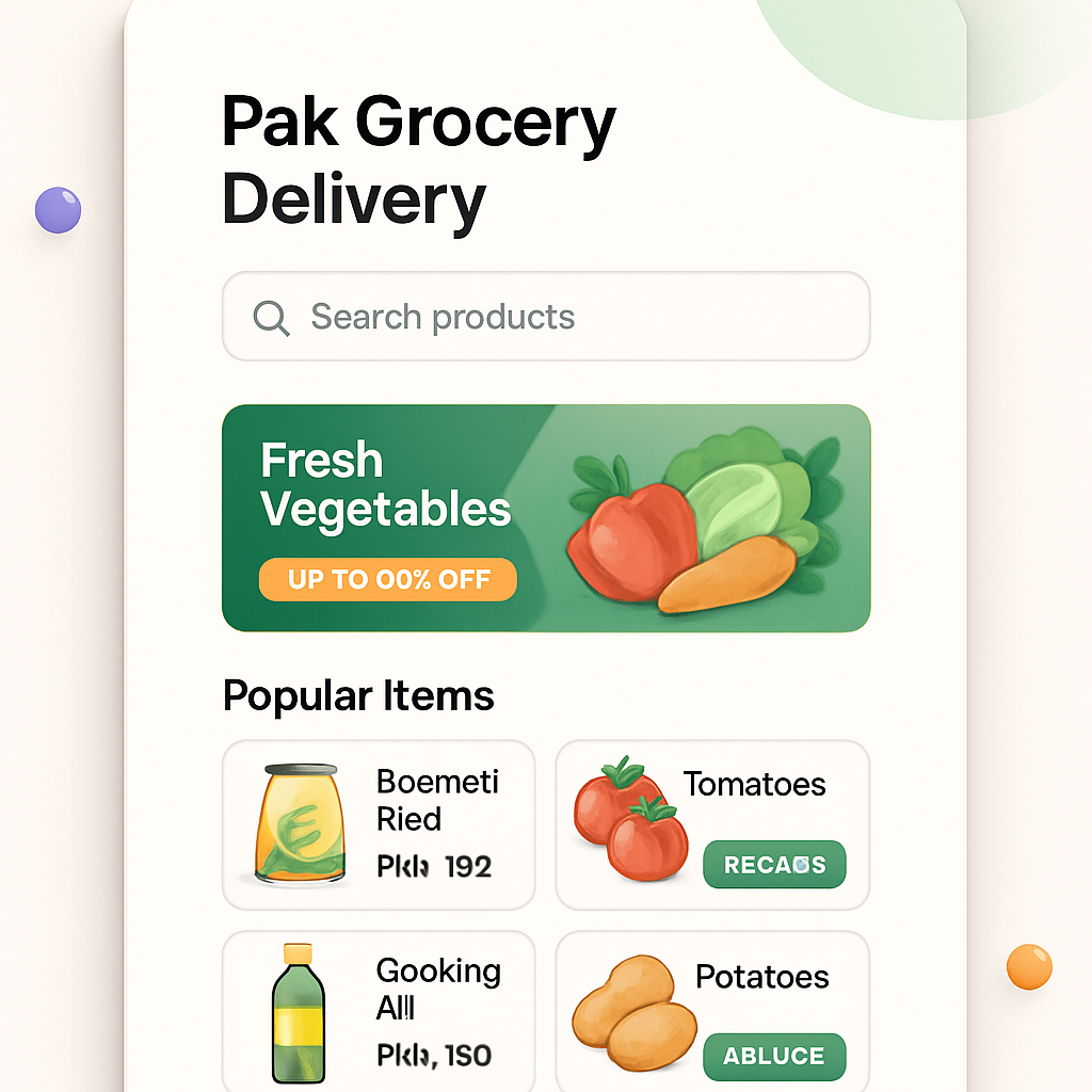 Pak Grocery Delivery