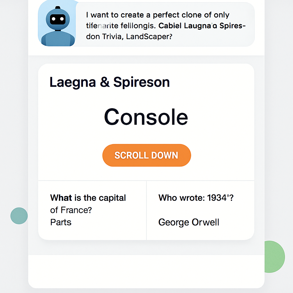 LandScaper Main Page Clone