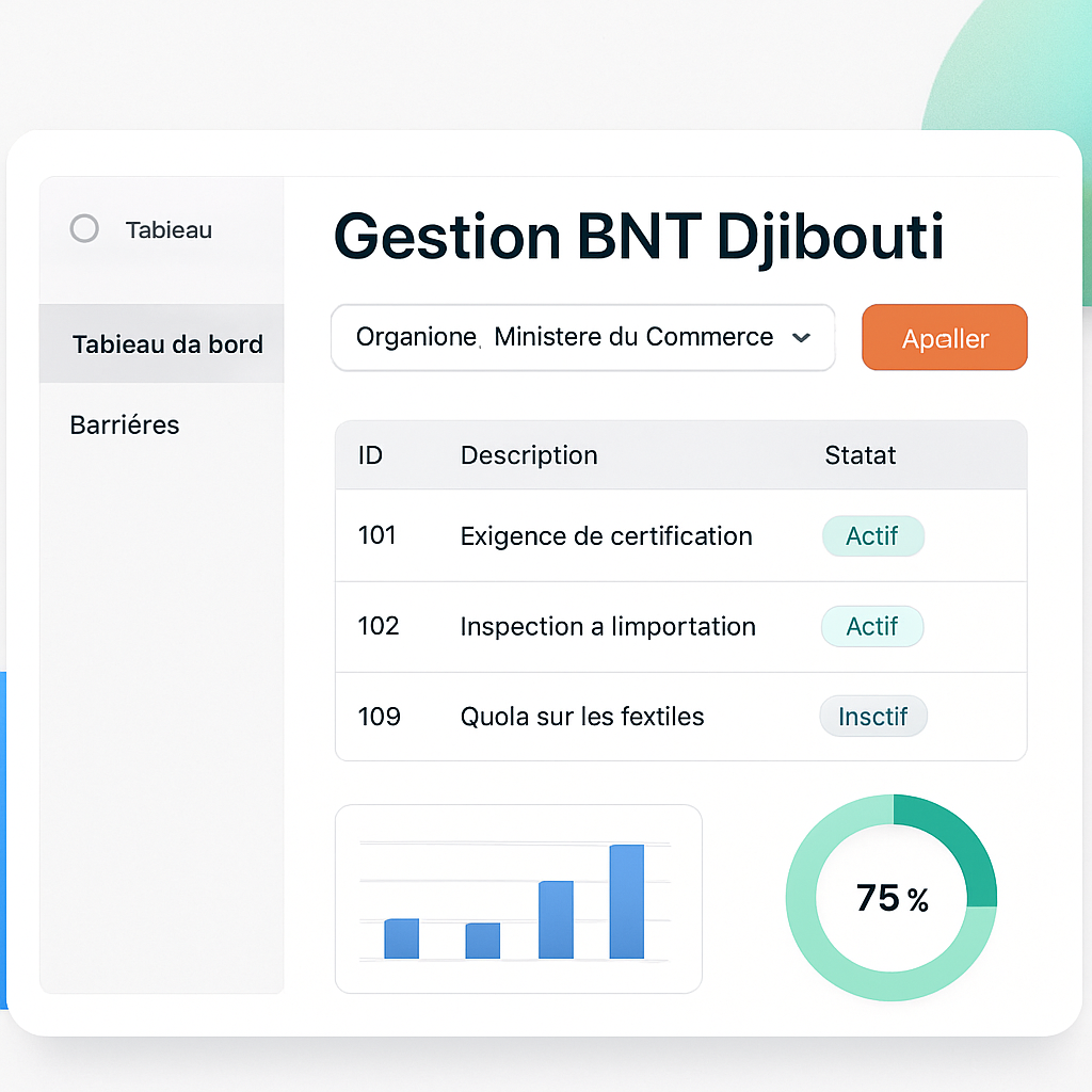 Gestion BNT Djibouti