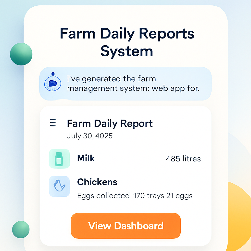 Farm Daily Reports System