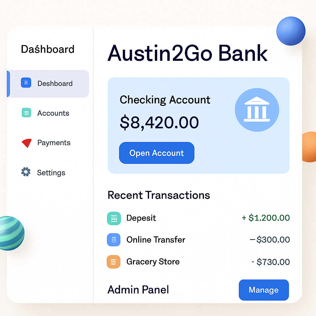Austin2Go Bank