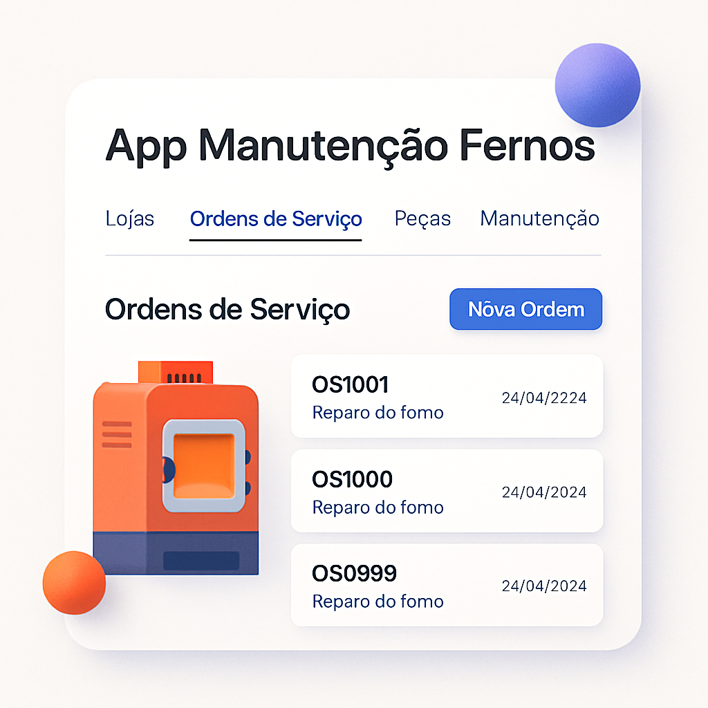 App Manutencao Fornos