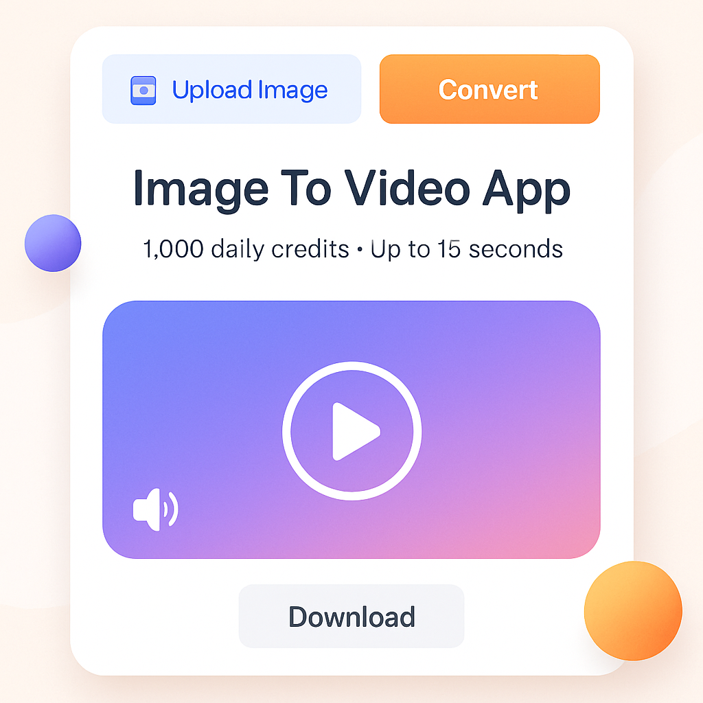 Image To Video App